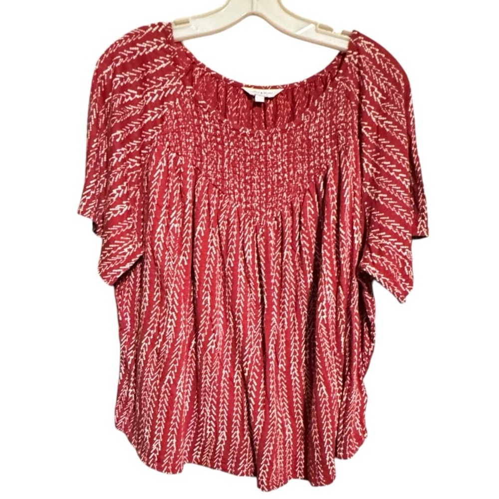 Lucky Brand Red Top